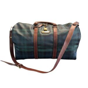 Vintage (1980's) | Polo RALPH LAUREN | Black Watch Plaid Duffle | $400 OBO